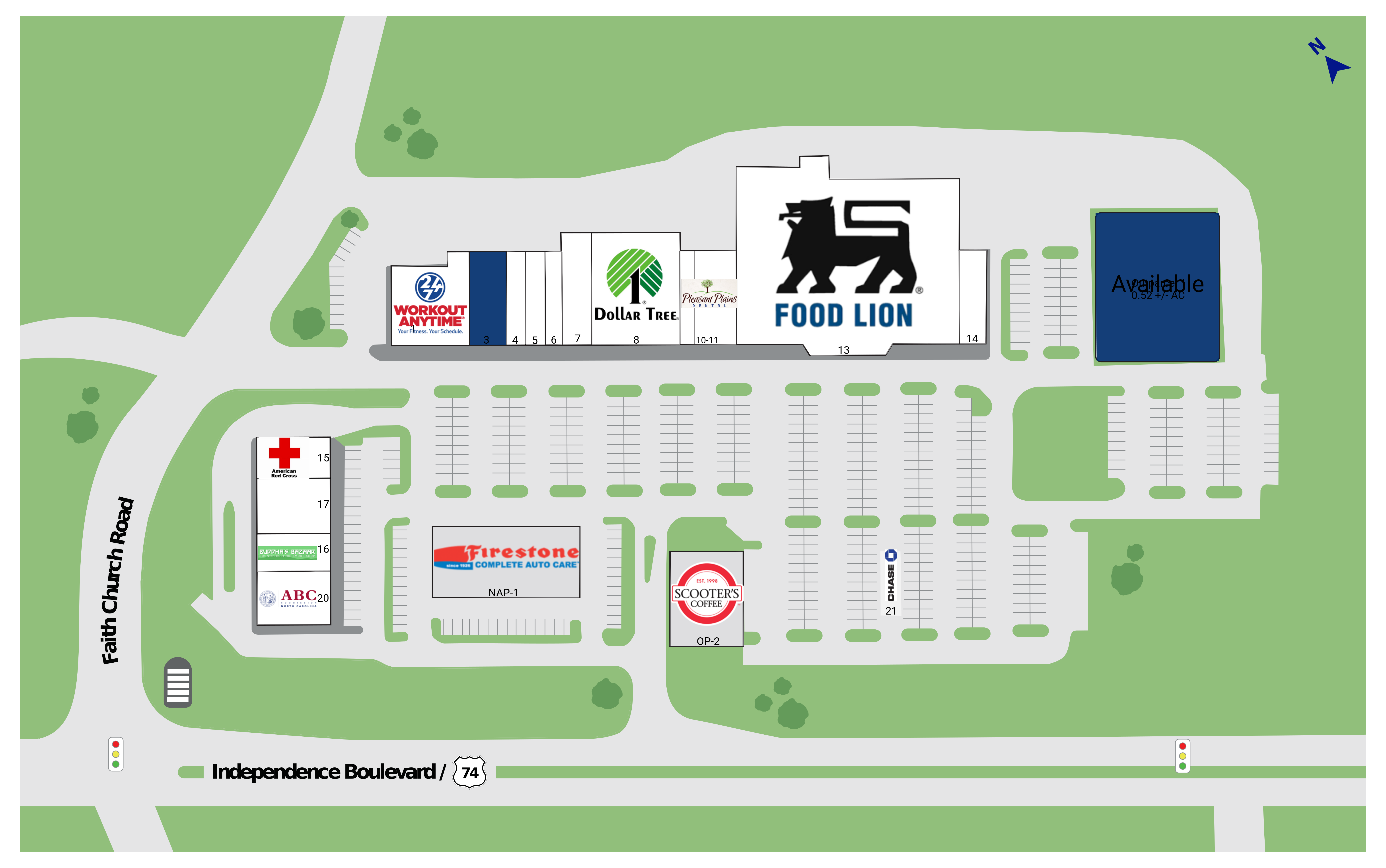 Indian Trail North Carolina Nc Available Retail Space Restaurant Space For Lease Union Town Centre Kpr